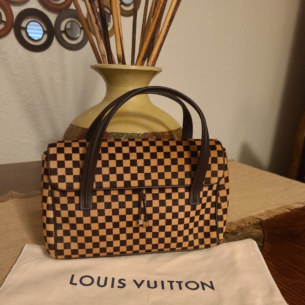 LV ** RARE** Damiere Sauvage Lionne with Dustbag